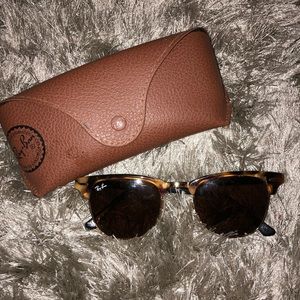 Tortoise clubmaster raybans